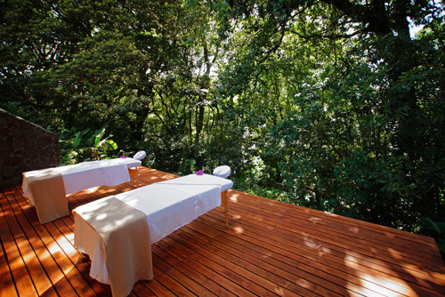 Monteverde lodge spa massage